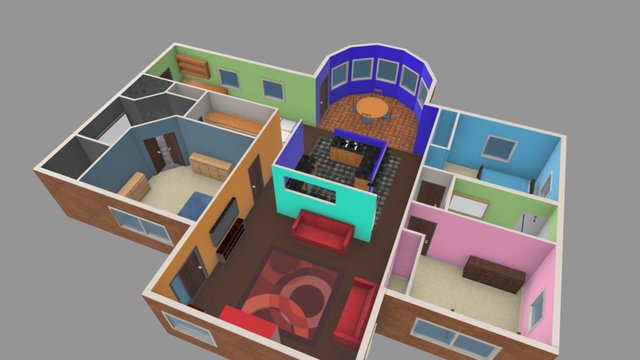 House Test 4 3D Model