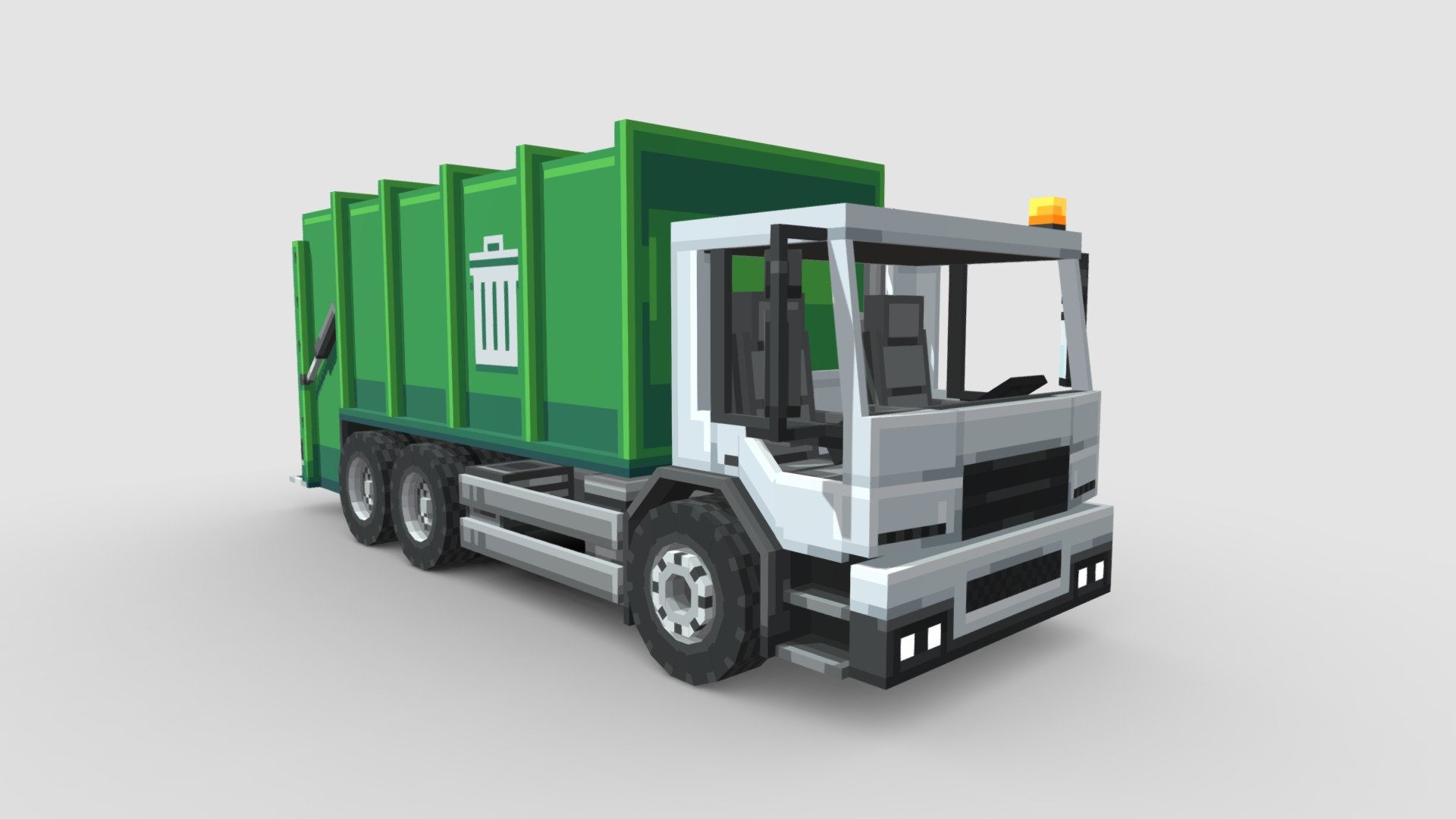 Garbage Truck - 3D Model By Jannisx11 (@Jannisx11) [B613A46]
