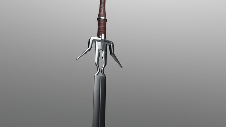 Ciri's Sword 3D Model