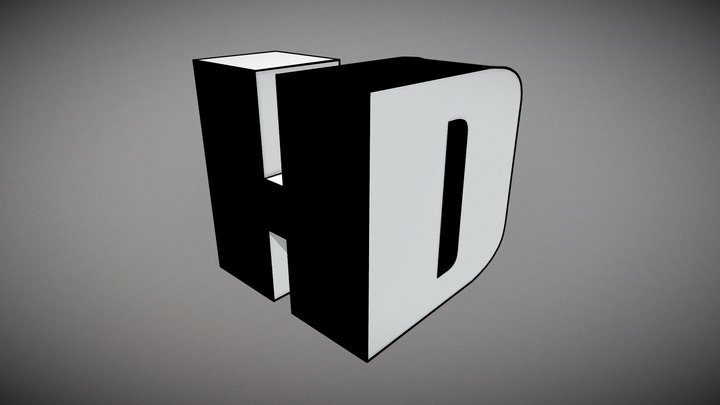Howie Duhzit Logo 3D Model