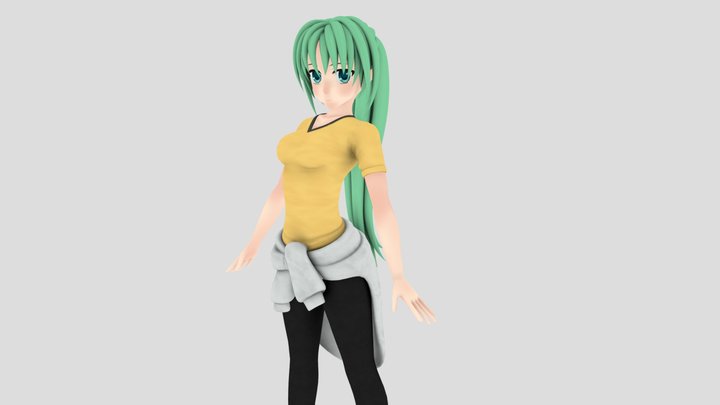 Mion - Higurashi When They Cry 3D Model