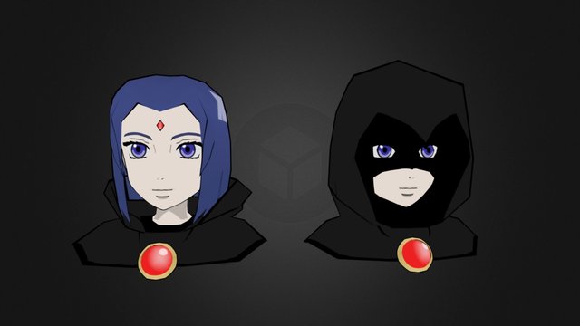 Raven, Rachel Roth 3D Model