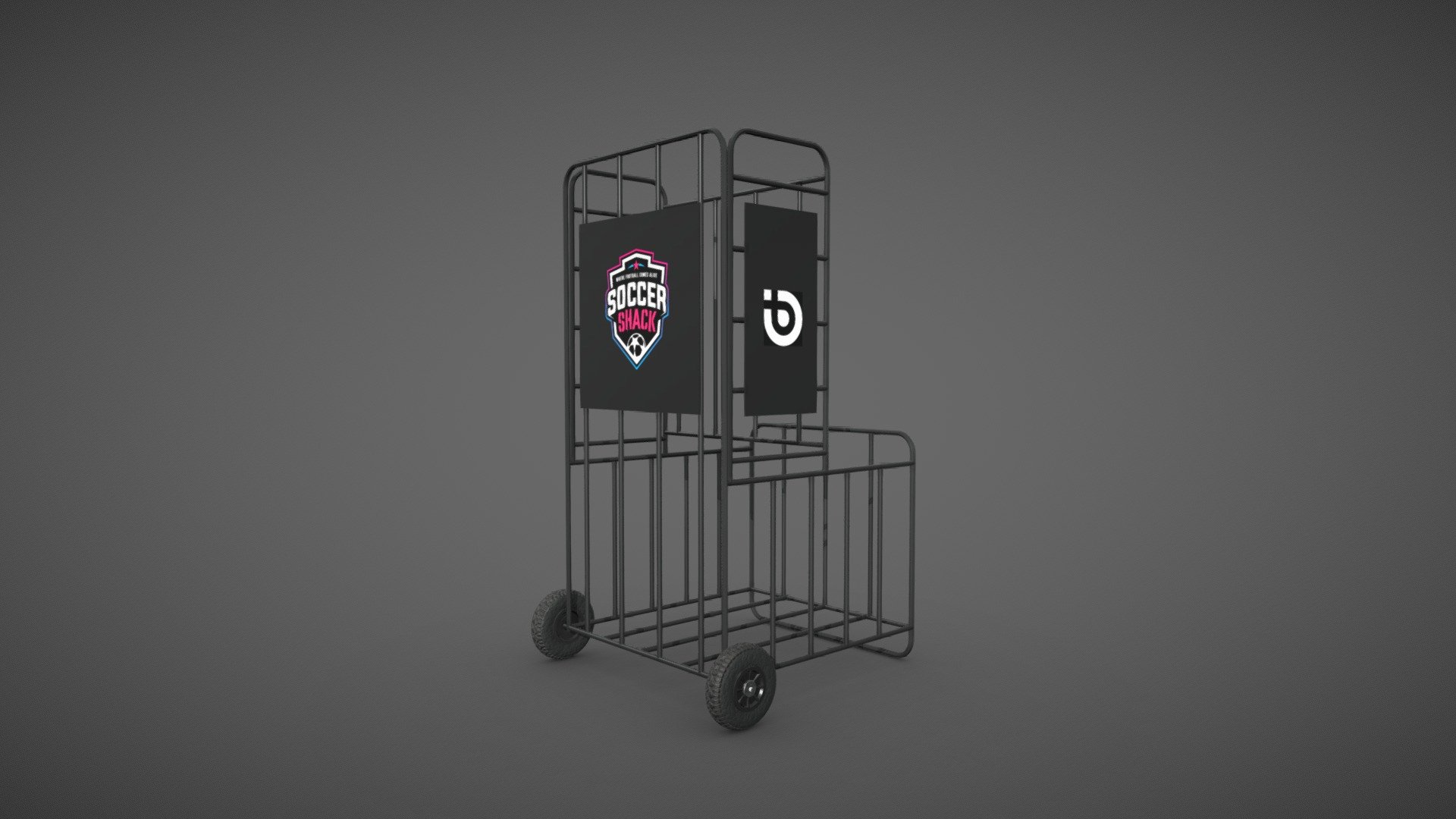 Soccer Shack Ball Cage - 3D model by immersive-b [b6182d9] - Sketchfab