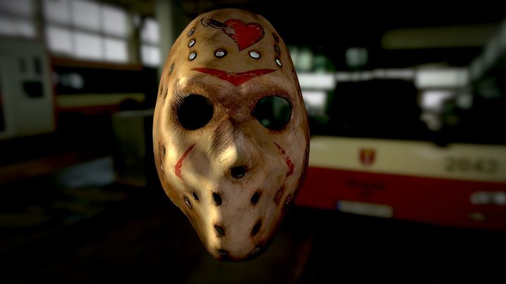Jason's Mask Rebuilt 3D Model
