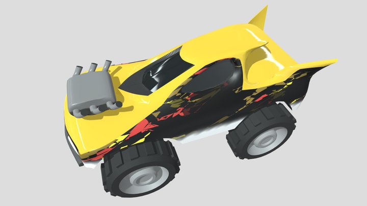 Car4 3D Model