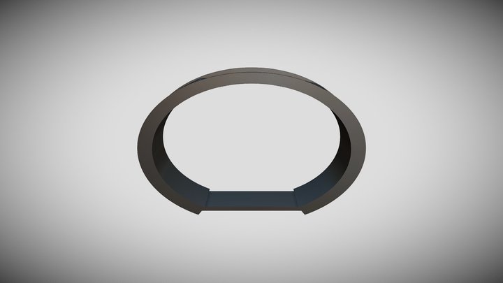 dawidcraftBransoletka_WilkOrzel_v1_gietaoddolu 3D Model