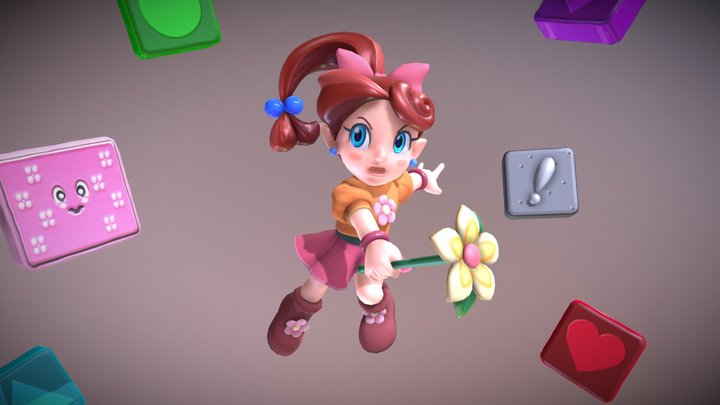 Lip (Panel de Pon) 3D Model