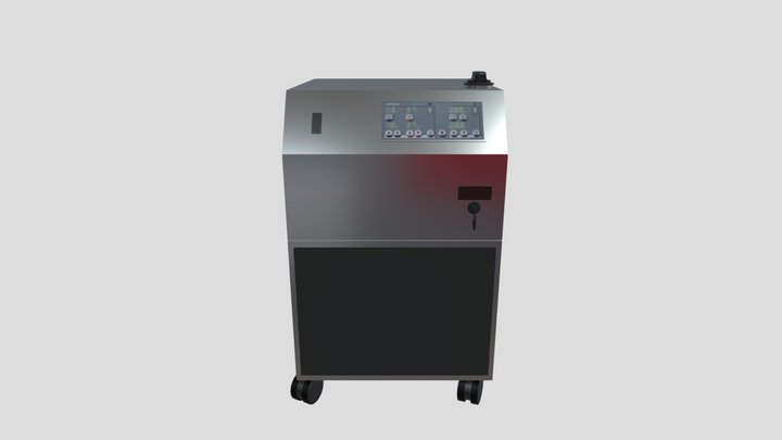 Heat Exchanger for extracorporeal CPB 3D Model