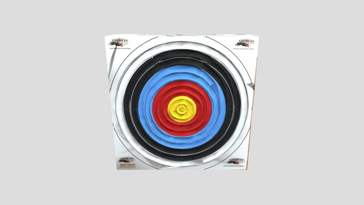 Archery_Target_obj – Modello 3D gratuito STL