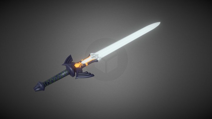 Twilight Princess Master Sword 3D Model