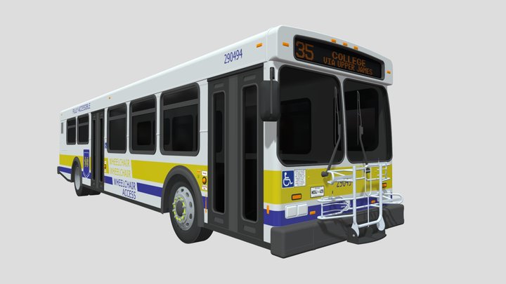 OLM - HSR Bus EXP 3D Model