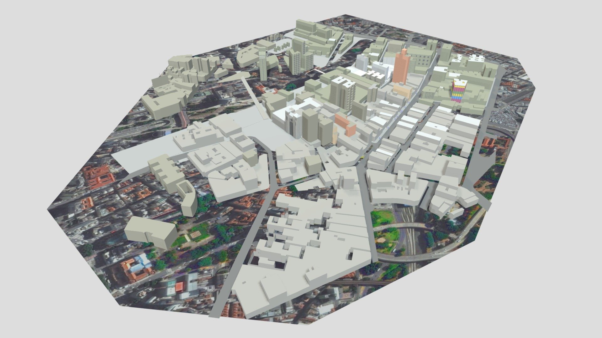 Rua 25 de Março, SP, Brasil. - 3D model by Oiwa3d [b61d279] - Sketchfab