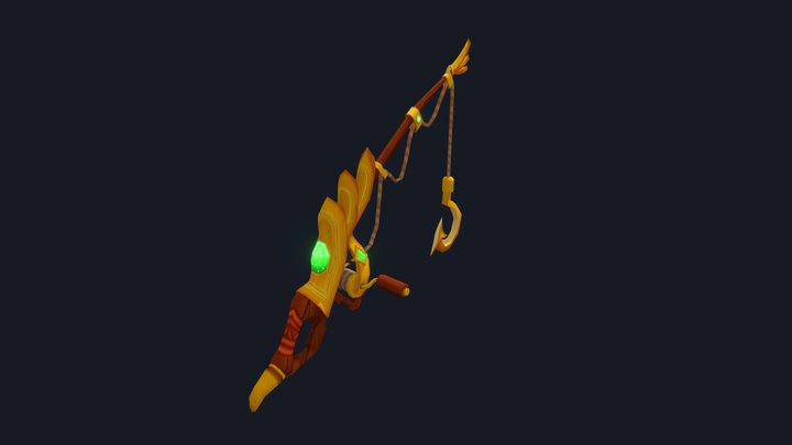 Weaponcraft - Fish Pole 3D Model