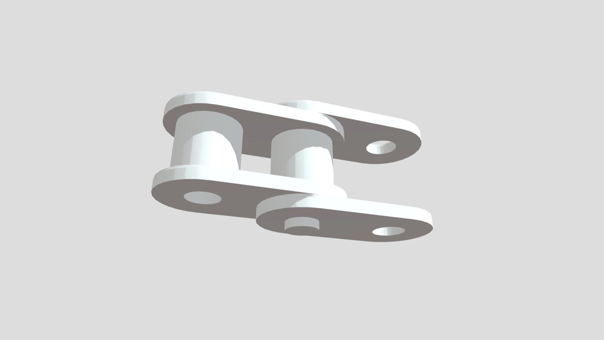 22208 Roller chains single DIN ISO 606 3D model by TraceParts