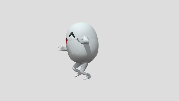 The white creature 3D Model