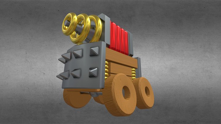 chispitas clash royale 3D Model