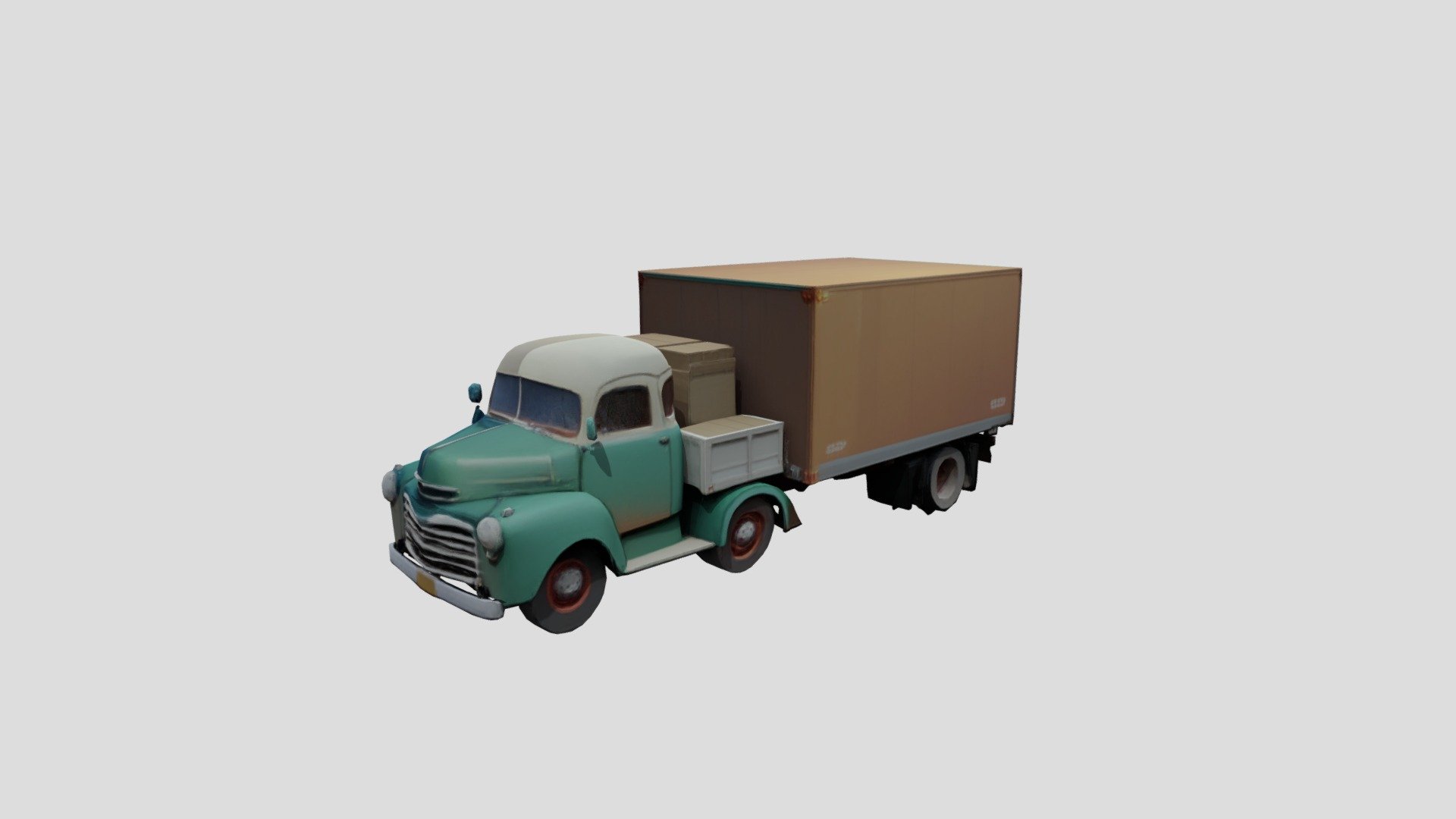 Old Truck - Download Free 3D model by lesfar [b622c8a] - Sketchfab