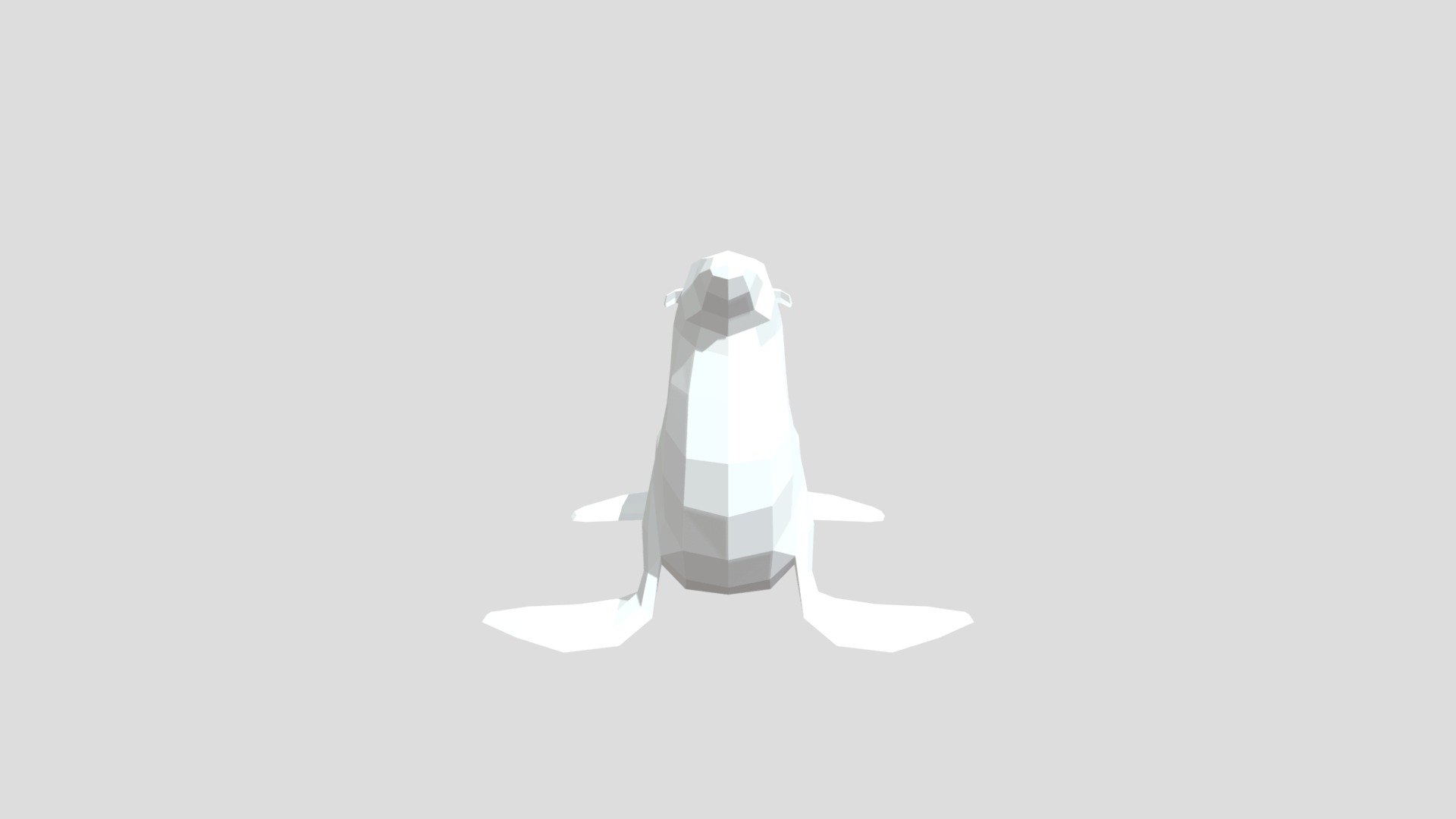 Sea lion from Poly by Google