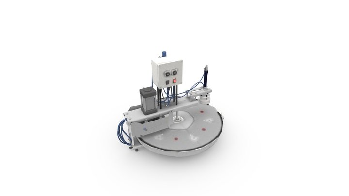 MÁQUINA PARA EMPANADAS Y AREPAS MIXTA CM08 3D Model