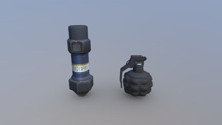 Call of Duty: Black Ops 2 - Grenade – Gratis 3D-model STL