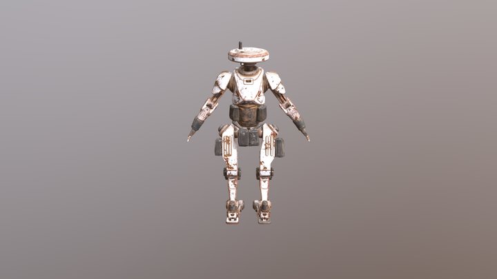 Full Enforcer Robot Model 3D Model
