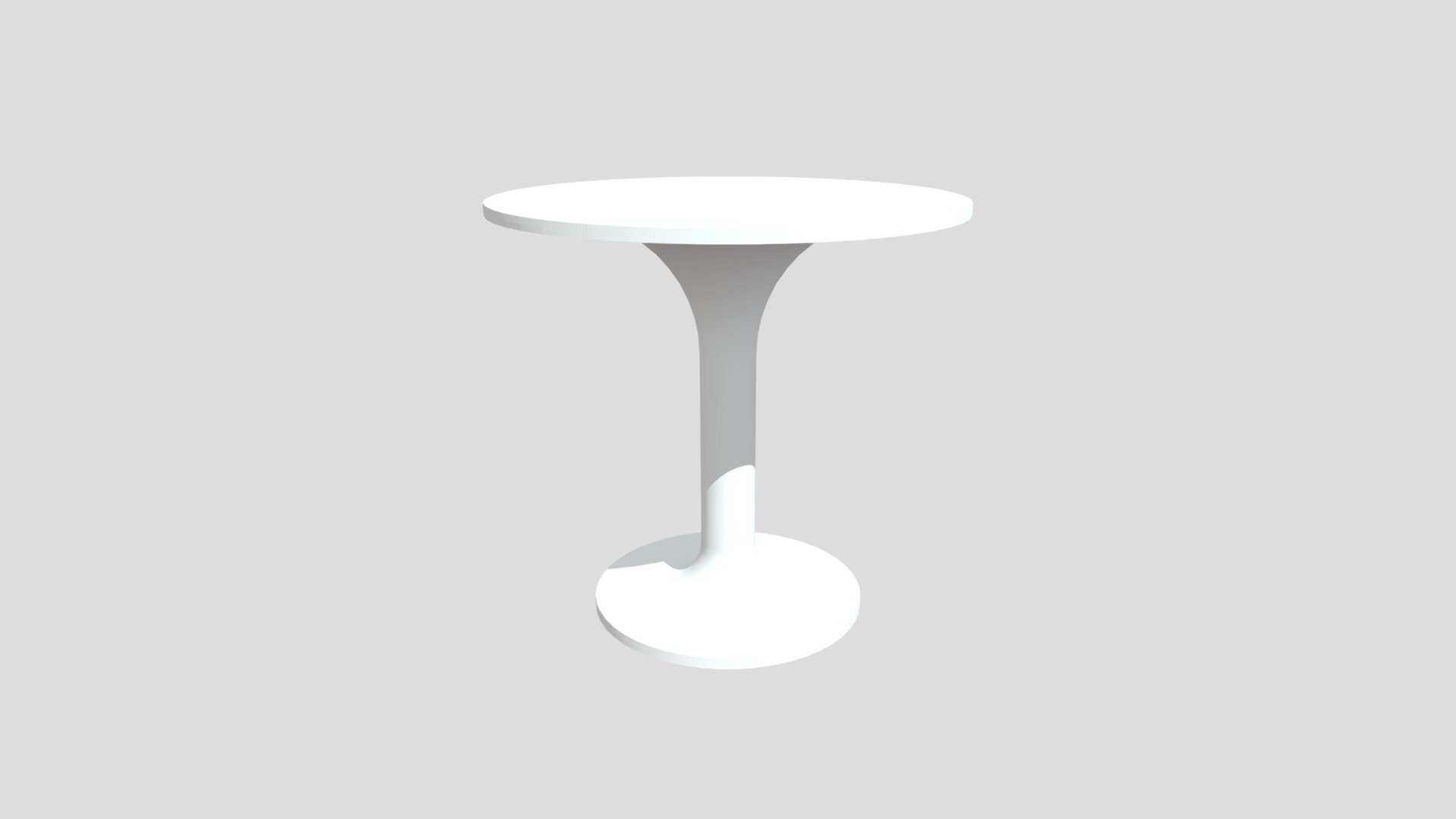 WHITE ROUND TABLE - Download Free 3D model by wiwid_thoxzz [b625ccb ...