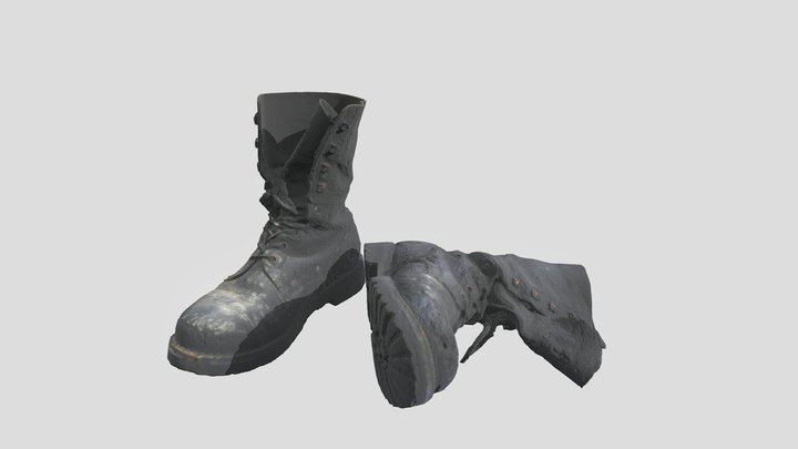 3D_Boot_05 3D Model