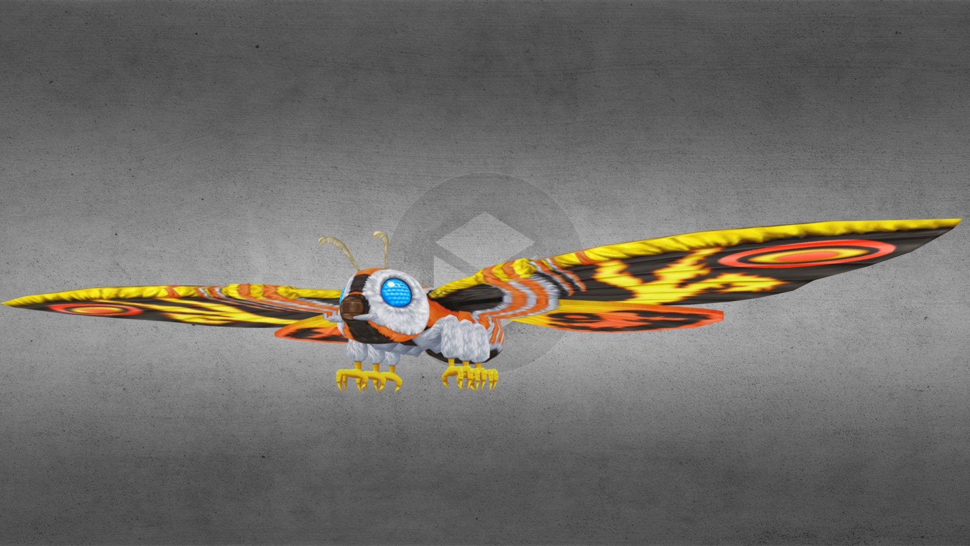 Heisei Mothra - Download Free 3D model by ChadZilla 2026 ...