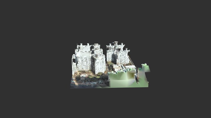 Map Apartment Test R5 Reduc2 3D Model