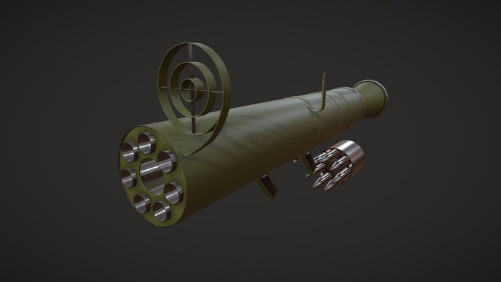 Kowos Anti Aircraft Rocket LauncherThe 3D Model
