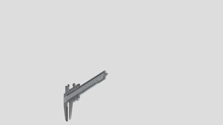 Jangka Sorong 3D Model