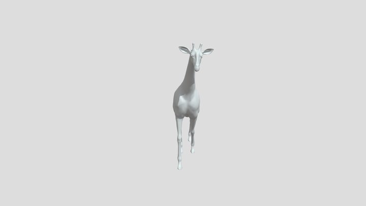MOD_AQ_giraffe 3D Model