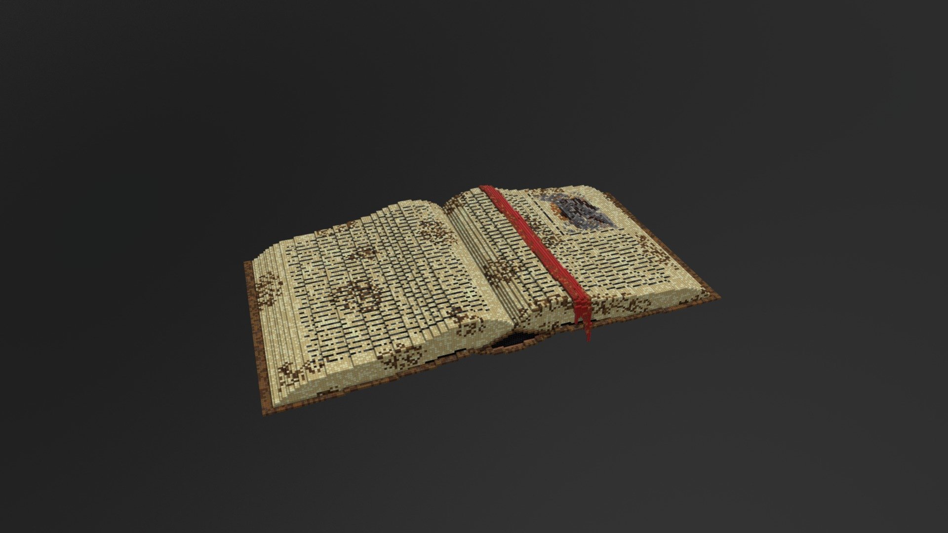 Minecraft Book Download Free 3D model by 3asel (3asel) [b62b284