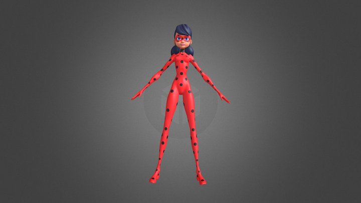 Miraculous Ladybug A 3d Model Collection By Sans2313 Sans2313 Sketchfab