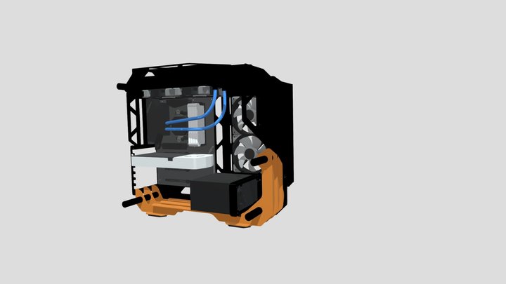 Assembly Water Cooled v5 3D Model