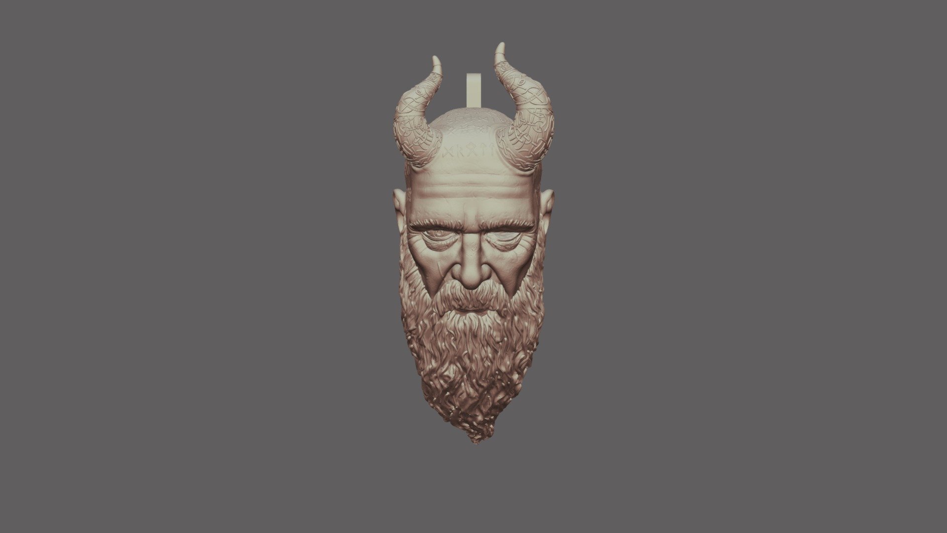 Mimir Head From God of War - 3D Print Model by 3dprintstorestl