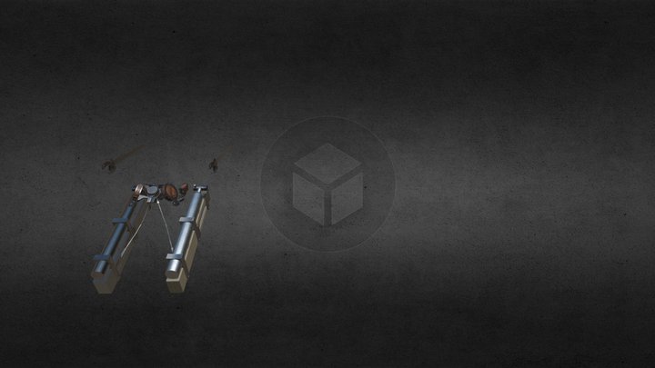 Odm/3dmg From Attack On Titan 3D Model