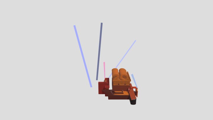 20th Century Fox 1984 V3 3D Model