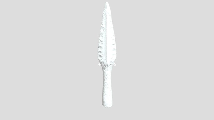 Ancient Spearhead 3D Model