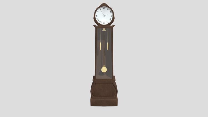 Jam Lemari 3D Model