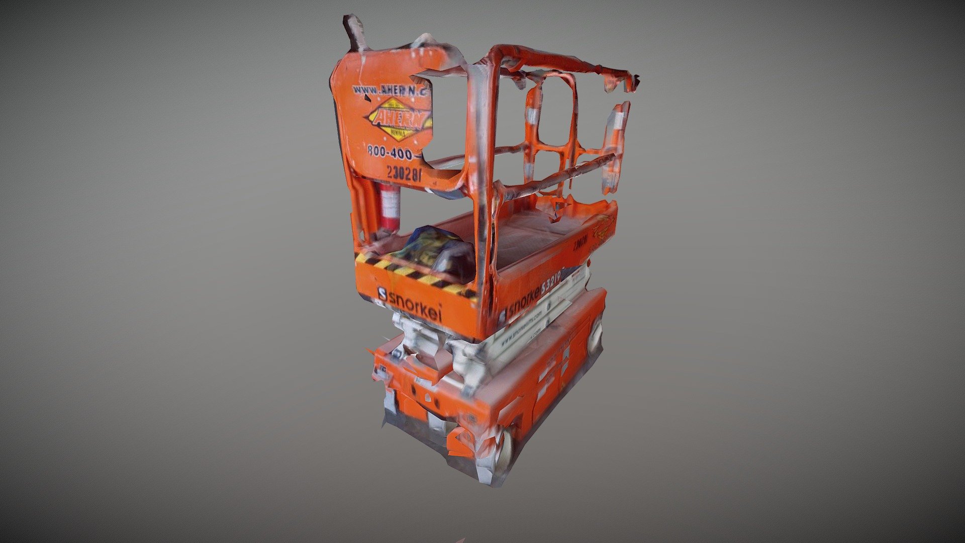 Scissor Lift — Sketchfab embed 3D viewer