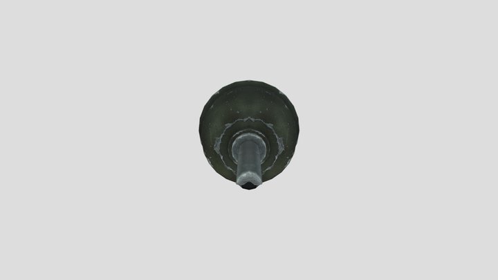 Russian RGD-5 Hand Grenade 3D Model