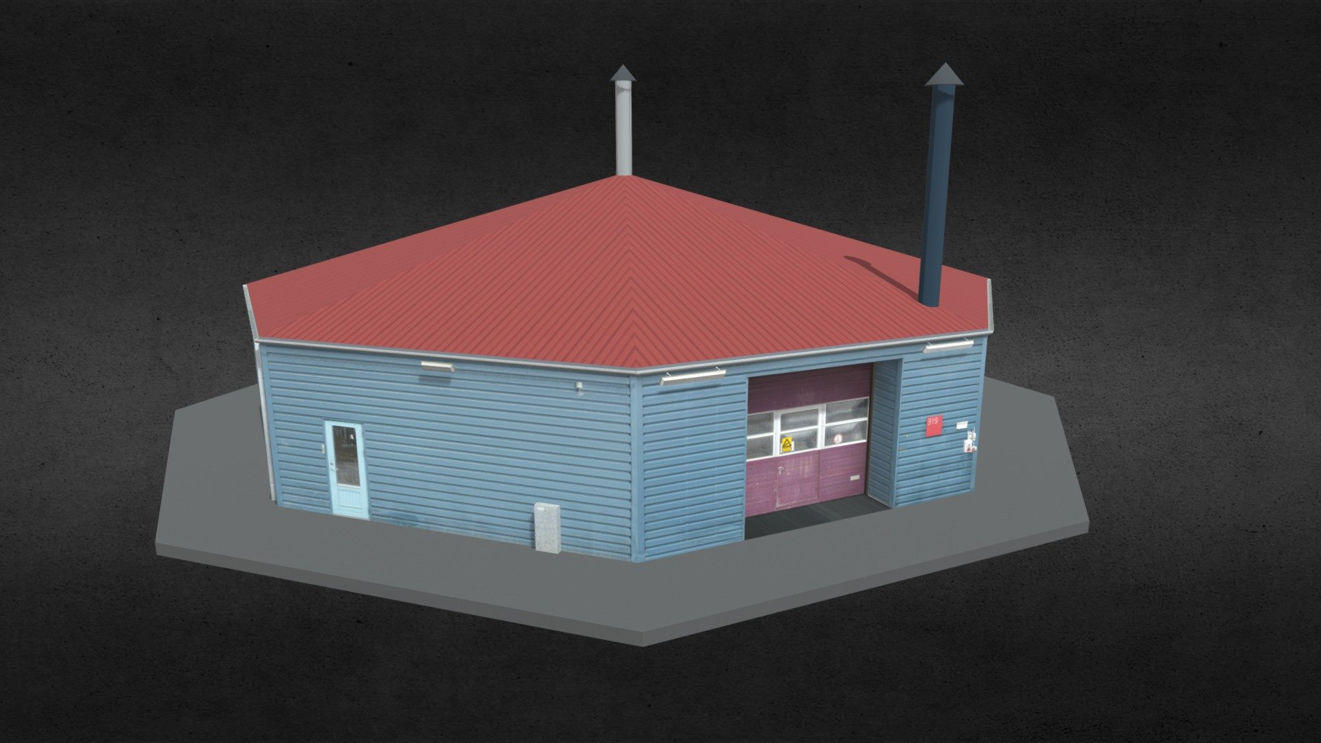 European Building 22 - 3D model by nuralam018 [b631084] - Sketchfab