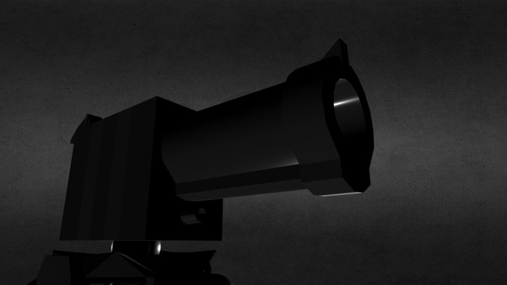 Gun Bot 3D Model