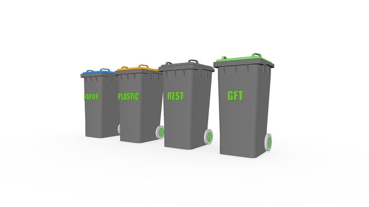 4x Kliko MET TEKST uitleg 3D Model