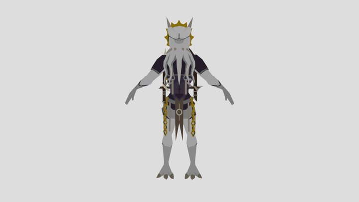 Abyss shaman (Ashen knights: Foreshadow) 3D Model