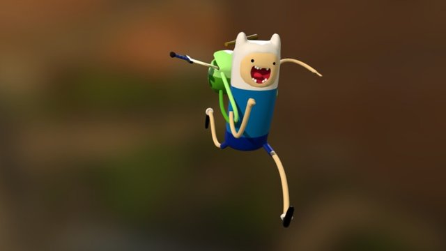 Finn The Human Of Adventure Time 3d Models Sketchfab 9309