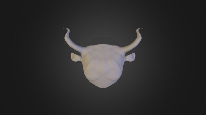 bull head zbrush 3D Model