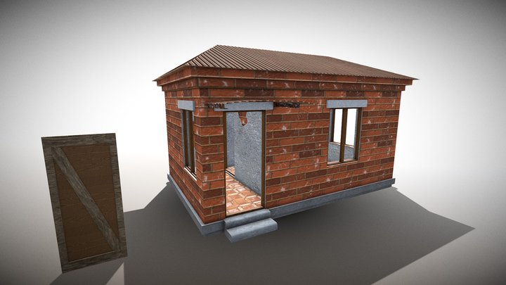 Кпп/ Сheckpoint 3D Model