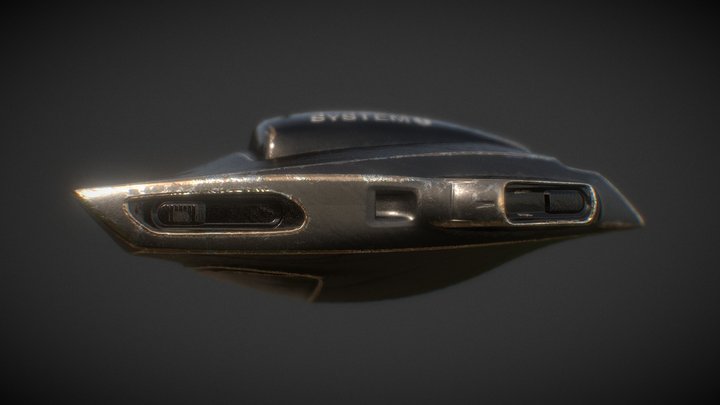 Damaged space ship – Kostenloses 3D-Modell STL